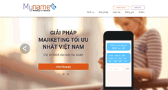 Desktop Screenshot of myname.vn